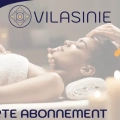 Massage détente avec bougies allumées.